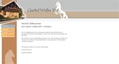 Desktop Screenshot of gasthaus-holnstein.de